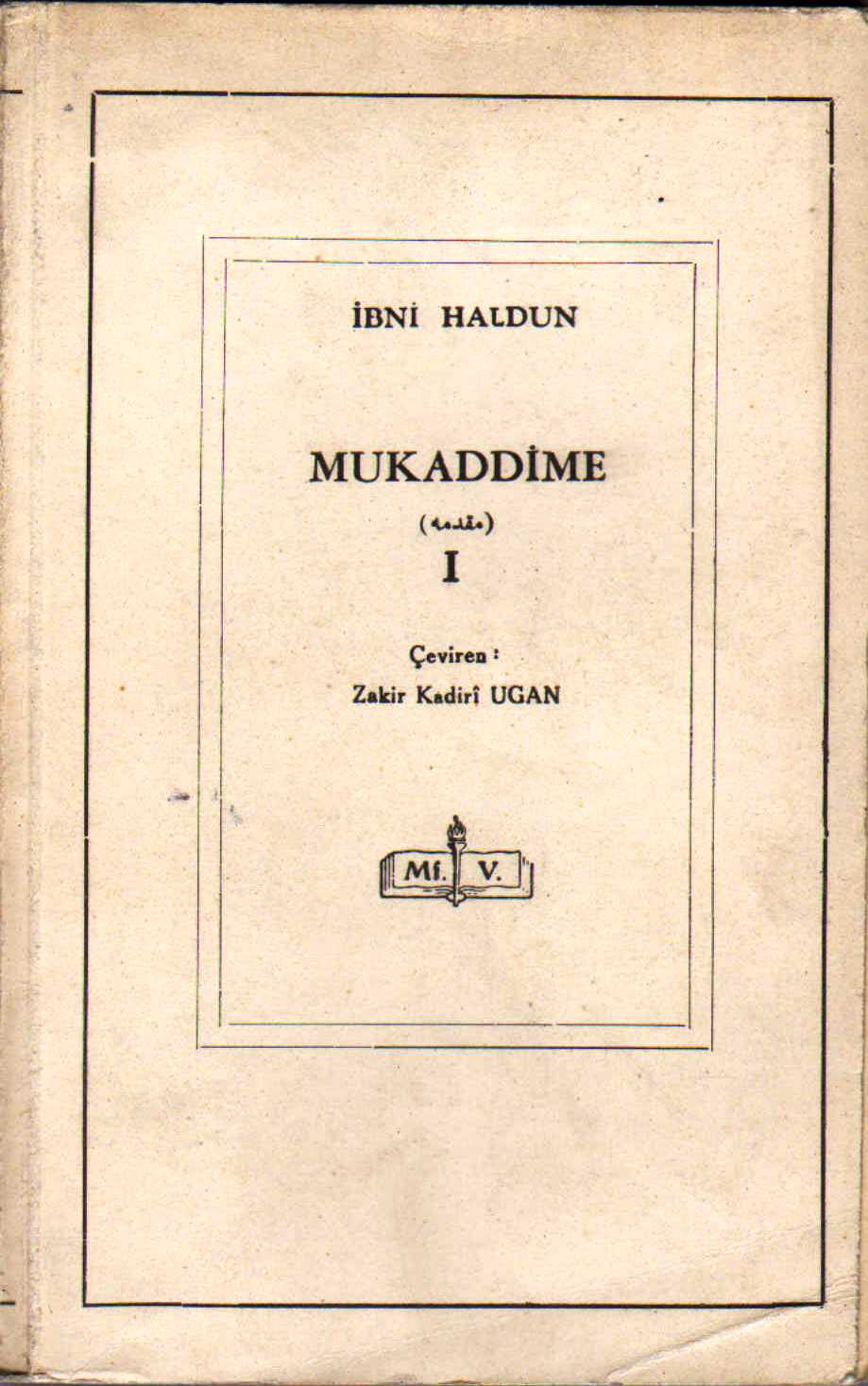 Mukaddime 2 Cilt Kutulu